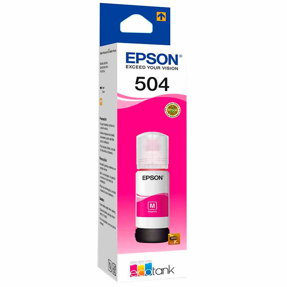 Tinta en Botella EPSON 504 Magenta | Vivanda