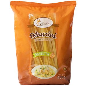 Fideos MOLINOS DEL MUNDO Fetuccini Sin Gluten Bolsa 400g