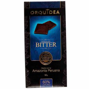 Chocolate ORQUIDEA Bitter Envoltura 90Gr