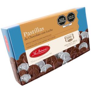 Chocolate LA IBÉRICA PASTILLAS DE LECHE De leche en pastillas Caja 300Gr