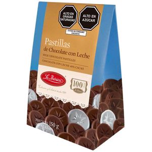 Chocolate LA IBÉRICA PASTILLAS DE LECHE De leche en pastillas Caja 150Gr