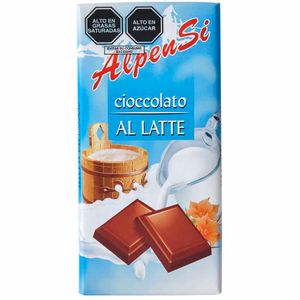 Chocolate ALPEN SI De leche Paquete 100Gr