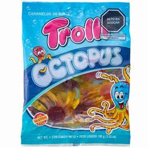 Gomas Dulces TROLLI Octopus Bolsa 100g