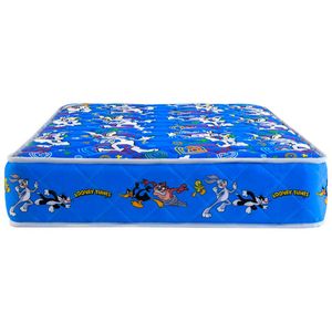 Colchón FORLI Looney Tunes Azul 1.5 Plazas