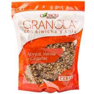 Cereal CROSOY Granola kiwicha y chia Bolsa 80Gr