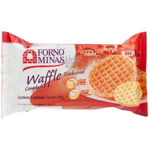 Waffle Tradicional FORNO DE MINAS Bolsa 210g