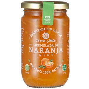 Mermelada de Naranja CREMA&NATA Diet sin Azúcar Frasco 330g