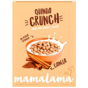 Cereal de Quinua MAMALAMA Canela Caja 240g