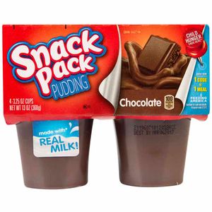 Pudín de Chocolate SNACK PACK Pack 4un