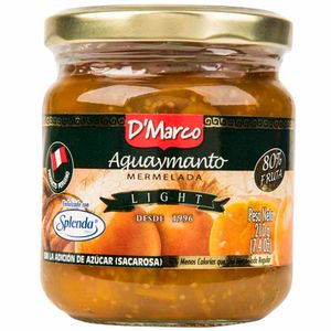 Mermelada D'MARCO Dietética de Aguaymanto Frasco 210g