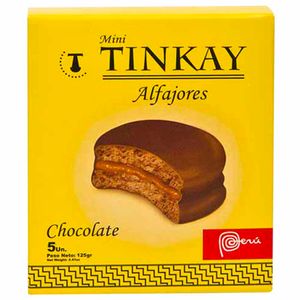 Mini Alfajores de Chocolate TINKAY Caja 150g