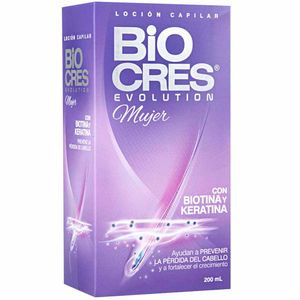 Loción Capilar Mujer BIOCRES Evolution Caja 200ml