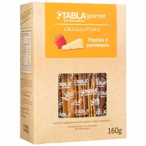 Crocantinis Pimiento y Parmesano TABLA GOURMET Caja 160g
