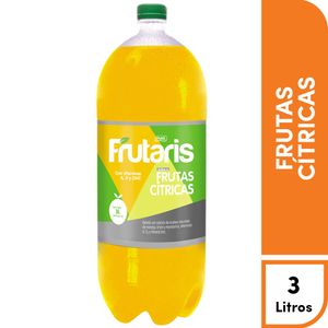 Bebida FRUTARIS con Sabor a Frutas Cítricas Botella 3L