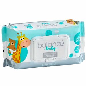 Toallitas Húmedas para Bebé BALANZÉ Premium Paquete 80un
