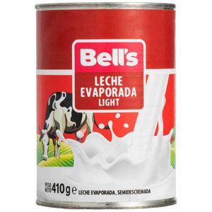 Leche Evaporada BELL'S Light Lata 410g