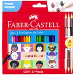 Colores FABER-CASTELL Caras y Colores Caja 15un