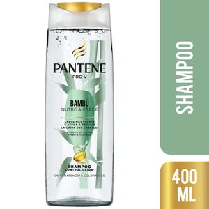 Shampoo PANTENE Bambú Nutre y Crece Frasco 400ml