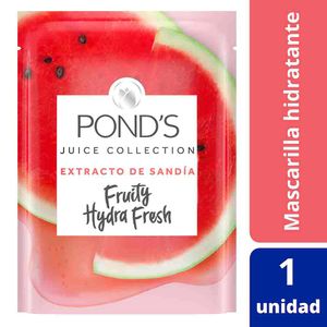 Mascarilla POND'S Fruity Fresh Sandía Sobre 26g