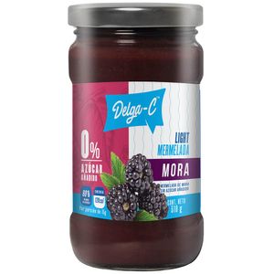 Mermelada DELGA-C Mora sin azúcar Frasco 310Gr