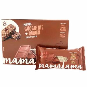 Barra Energética MAMALAMA Chocolate y Quinua Caja 5un