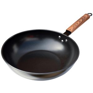 Sartén Wok RECORD N°26 Fierro Negro