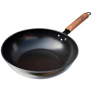 Sartén Wok RECORD N°30 Fierro Negro