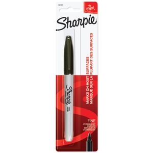 Marcador SHARPIE Negro T Blíster 1un