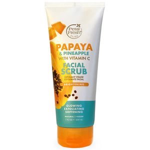 Facial Scrub PETAL FRESH Papaya & Pineapple Frasco 200ml