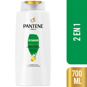Shampoo PANTENE 2 en 1 Restauración Frasco 700ml