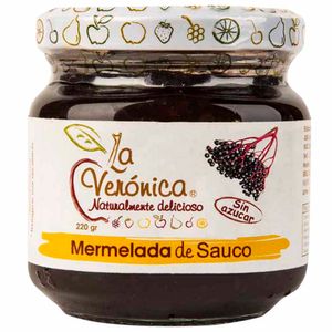 Mermelada LA VERONICA Sauco Sin Azúcar Frasco 220g