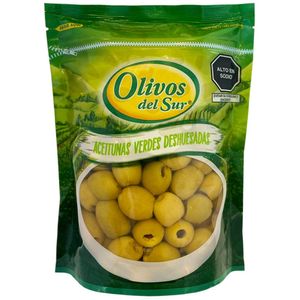 Aceitunas Verdes Deshuesadas en Conserva OLIVOS DEL SUR Doypack 300g
