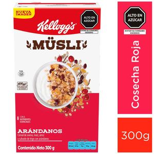 Cereal KELLOGGS Musli cosecha roja Caja 300Gr