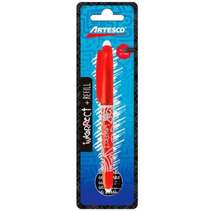 Bolígrafo ARTESCO Inkorrect 0.7 Rojo