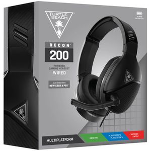 Headset On Ear TURTLE BEACH  RECON 200 Negro