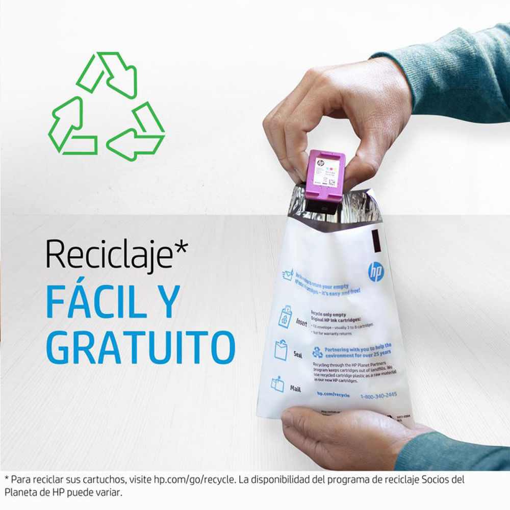 HP Cartucho De Tinta Hp 664 Negro - El Compras