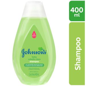 Shampoo para Bebé JOHNSON'S BABY Cabello Claro Frasco 400ml