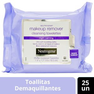 Toallitas Desmaquillantes NEUTROGENA Night Calming Paquete 50un