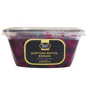 Aceituna Botija en Rodajas HUERTO MEJÍA Paquete 220g