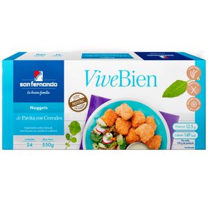 Nuggets de Pavita con Cereal SAN FERNANDO Caja 24un