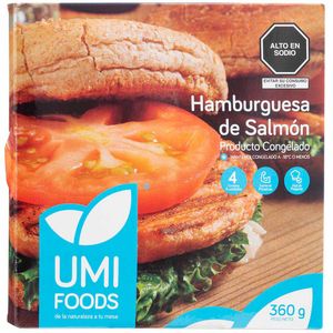 Hamburguesa de Salmón UMI Bolsa 360g