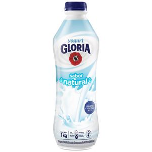 Yogurt GLORIA Natural Botella 1Kg