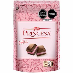 Chocolate PRINCESA Fresa Doypack 136g