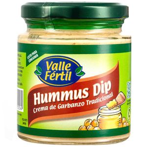 Crema de Garbanzo Tradicional VALLE FERTIL Frasco 240g