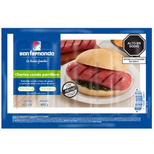 Chorizo Cocido SAN FERNANDO 480g