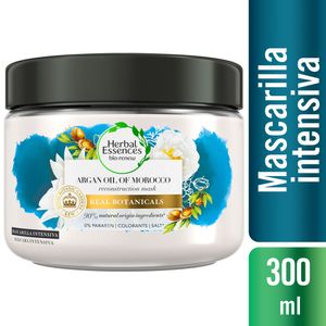 Mascarilla HERBAL ESSENCES Aceite de Argán y Aloe Frasco 300ml