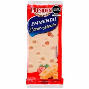 Queso Emmental PRESIDENT Paquete 250g