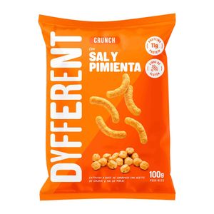 Crunch de Garbanzo DYFFERENT Sal y Pimienta Bolsa 100g