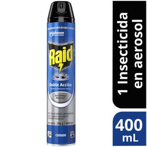 Insecticida RAID Doble Acción Frasco 400ml