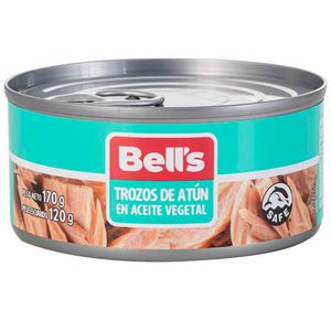 Trozos de Atún BELL'S en Aceite Vegetal Lata 170g